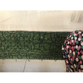 Mamluk Rug with Jerrehian Border Design Mamluk Rug with Jerrehian Border Design