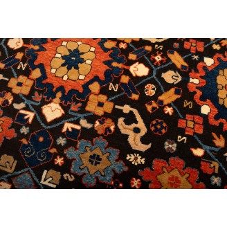 Palmettes and Flowers Lattice Rug