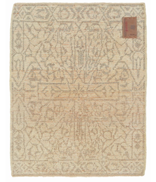 Mamluk Wagireh Rug with Geometric Design Mamluk Wagireh Rug with Geometric Design