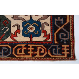 Kuba Rug with Ascending Palmettes and Flowers