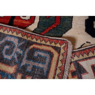 Kuba Rug with Ascending Palmettes and Flowers