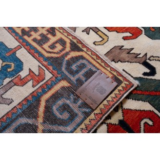 Kuba Rug with Ascending Palmettes and Flowers