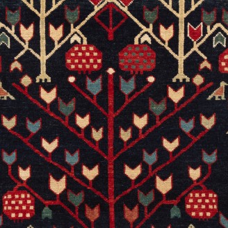 Kazak Rug with Garden Trees