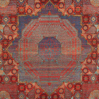 Mamluk Rug with Central Star