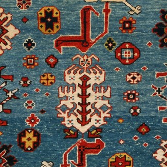 Kuba Rug with Palmettes