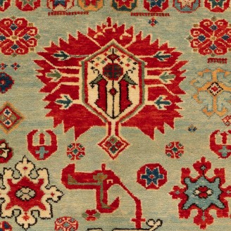 Kuba Rug with Palmettes