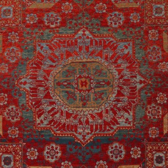 Mamluk Rug with Central Star