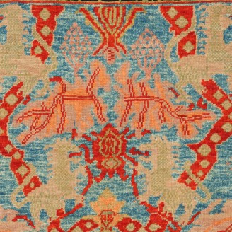 Bidjar Rug with Lion Design