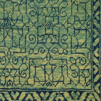 Mamluk Wagireh Rug with Jerrehian Border Design