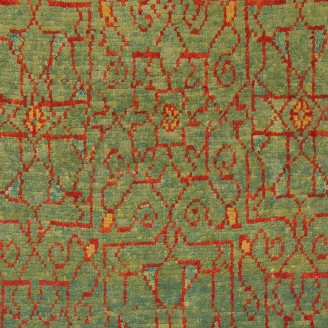 Mamluk Wagireh Rug with Jerrehian Border Design