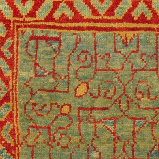 Mamluk Wagireh Rug with Jerrehian Border Design