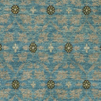 Mamluk Wagireh Rug with Flower Lattice Design