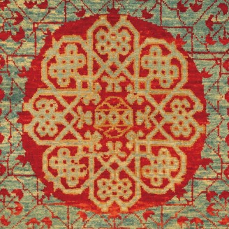 Mamluk Rug with Cusped Medallion