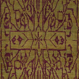 Mamluk Wagireh Rug with Geometric Design