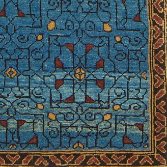 Mamluk Wagireh Rug with Jerrehian Border Design