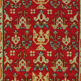 Mamluk Wagireh Rug with Candelabra Elems