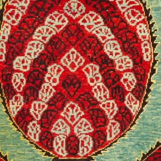 Gerous Bidjar Wagireh Pendant Rug