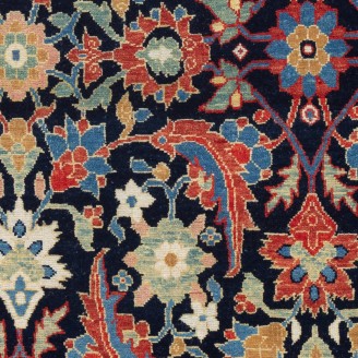 Fish Surrounding Lotuses Rug Fish Surrounding Lotuses Rug