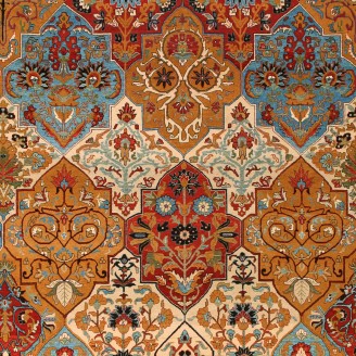 Kerman Multi-Medallion Carpet