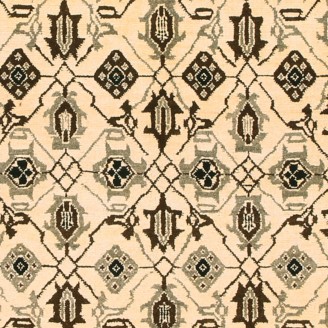 Mamluk Carpet with Lattice Design