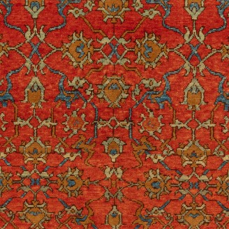 Mamluk Carpet with Lattice Design