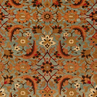 Fish Surrounding Lotuses Rug