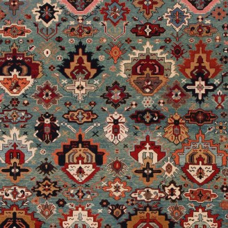 Palmettes in the Esfahan Manner Rug