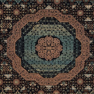 Mamluk Rug with Cusped Medallion