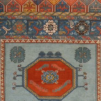 Carpet with Two Medallions