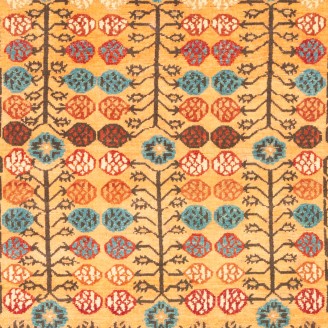 Orange Ground Rug