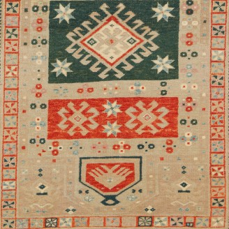 Double Migrab Genje Saliani Prayer Rug