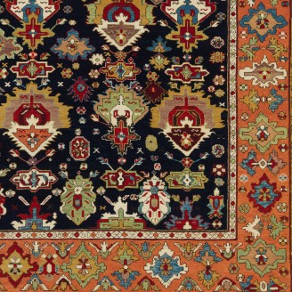 Palmettes in the Esfahan Manner Rug