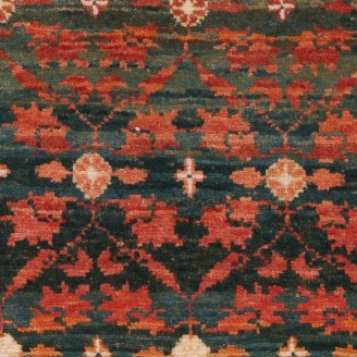 Mamluk Wagireh Rug with Flower Lattice Design