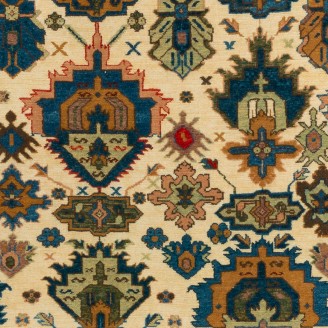 Palmettes in the Esfahan Manner Rug