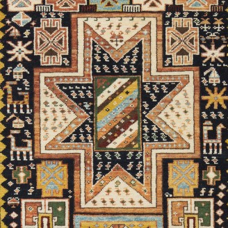 Star Medallion Shirvan Rug