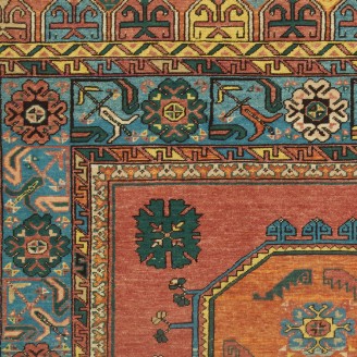 Carpet with Two Medallions