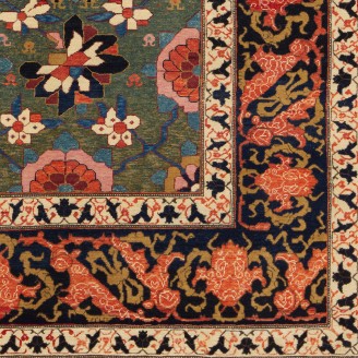 Mina Khani Rug with Bidjar Border