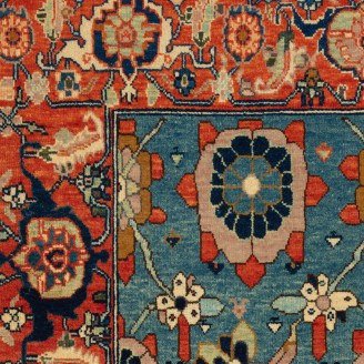 Mina Khani Rug with Bidjar Border