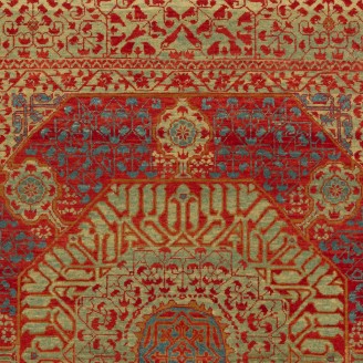 Mamluk Rug with Large Octagon