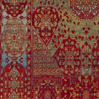 Mamluk Rug with Cup Motif