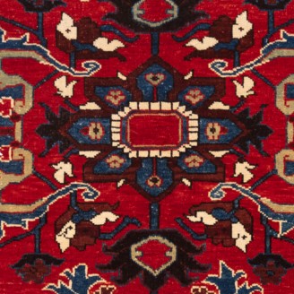 Garrus Bidjar Palmette Lattice Carpet