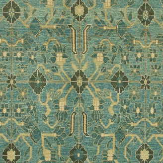 Khotan Flower-Lattice Carpet