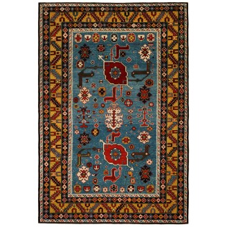 Kuba Rug with Palmettes