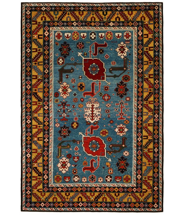 Kuba Rug with Palmettes