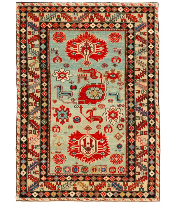 Kuba Rug with Palmettes