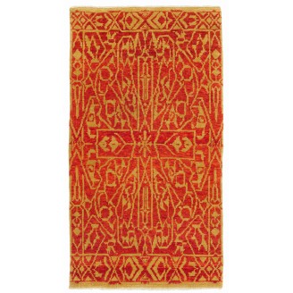 Mamluk Wagireh Rug with Geometric Design