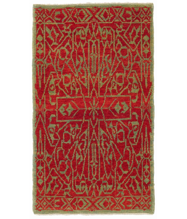 Mamluk Wagireh Rug with Geometric Design