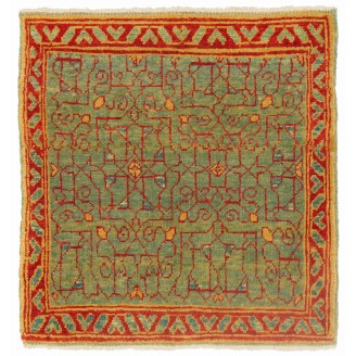 Mamluk Wagireh Rug with Jerrehian Border Design