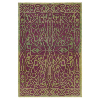 Mamluk Wagireh Rug with Geometric Design