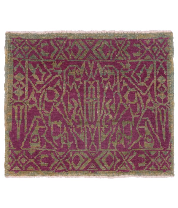 Mamluk Wagireh Rug with Geometric Design